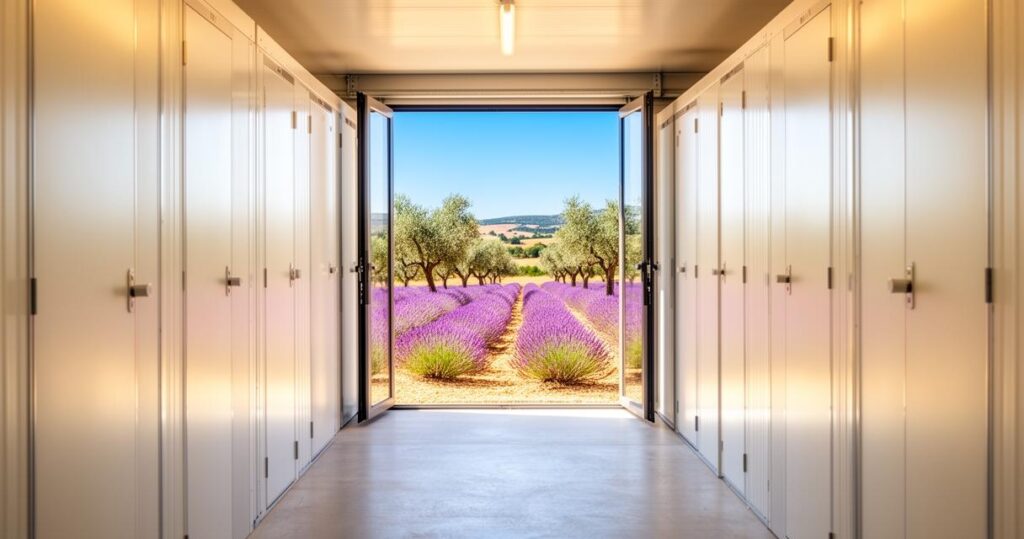 Comment les box de stockage facilitent l’optimisation de l’espace en Provence